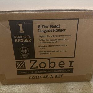 Zober 8-Tier Metal Lingerie Hanger
